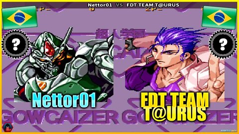 Voltage Fighter: Gowcaizer (Nettor01 Vs. FDT TEAM T@URUS) [Brazil Vs. Brazil]