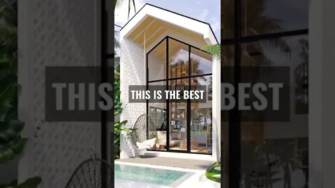 Tour The World's First Tiny Villas! #shorts #tinyhouse #bali