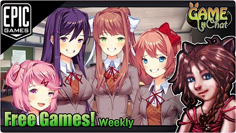 ⭐Free Game "Doki Doki Litterature Club" & "Lost Castle"! 🐱‍👤🧁🔪✨ Get it now for free! 😊
