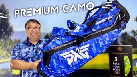 PXG Blue Camo Golf Stand Bag Review