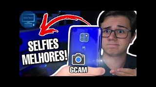 APRENDA A MELHORAR SUAS SELFIES NO MOTO G9 PLAY COM A GCAM!!! 🤳 | Tutorial