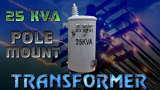 Pole Mount Power Distribution Transformer - 25 KVA