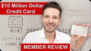 Unboxing The $10 Million Dollar Credit Card - The JP Morgan Reserve - Better Than Amex Black Card?