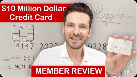 Unboxing The $10 Million Dollar Credit Card - The JP Morgan Reserve - Better Than Amex Black Card?