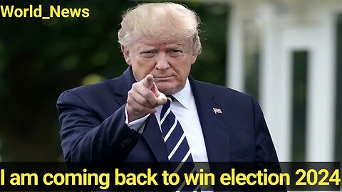 Trump Releases Message To People Of Atlanta After Arrest | I am coming back to win election 2024