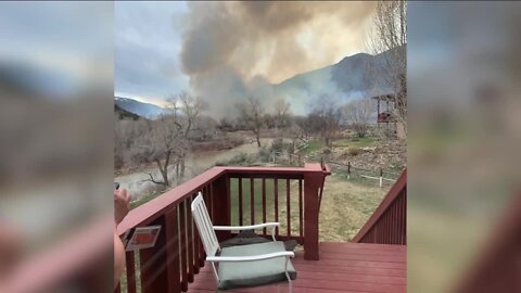 Residents return home after mandatory evacuations lifted for Duck Pond Fire