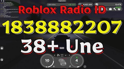 Une Roblox Radio Codes/IDs
