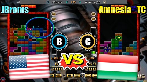 Tetris the Absolute The Grand Master 2 PLUS (JBroms Vs. Amnesia_TC) [U.S.A. Vs. Hungary]