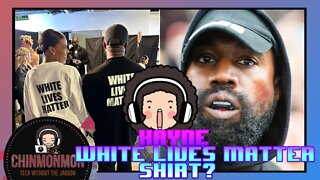 Kanye West and Candace Owens Wearing white Lives Matter Shirts!