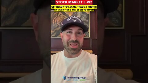 Stock Market LIVE on YouTube Right Now!