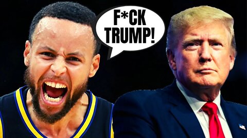 Steph Curry ATTACKS Donald Trump | Woke NBA Can't Stop Pushing Fans Away