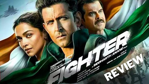 FIGHTER Review Trailer Action Movie // 2024 Indian Hindi-language action film // By BDU Comedy
