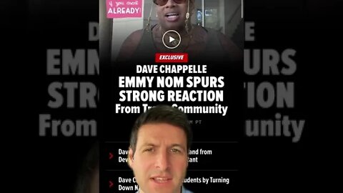 #davechappelle #emmy Nod Spurs Strong Reaction from Trans Community..