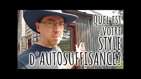 Vos VALEURS vont déterminer votre STYLE d'AUTOSUFFISANCE #234