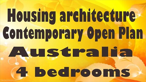 Housing architecture contemporary open plan Australia