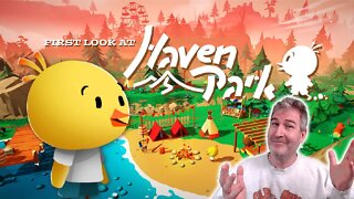 Playing HAVEN PARK For The First Time! 🎮😮