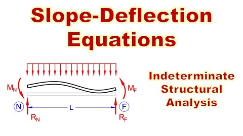Slope-Deflection Equations for Indeterminate Structures - Intro to Structural Analysis