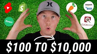 I Tried Turning $100 → $10,000 (Side Hustle Challenge)