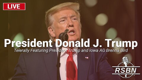 LIVE REPLAY: Team Trump Telerally Featuring President Trump and Iowa AG Brenna Bird - 1/13/24