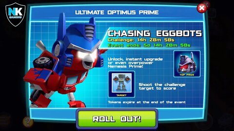 Angry Birds Transformers - Ultimate Optimus Prime Event - Day 1 - Featuring Goldbite Grimlock