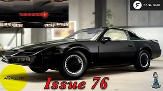 BUILDING THE KNIGHT RIDER K.I.T.T. ISSUE 76 #fanhome #knightrider