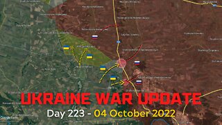 Ukrainian troops cut off the Svatove-Kreminna highway | Russian forces withdrawing from Oskil river?