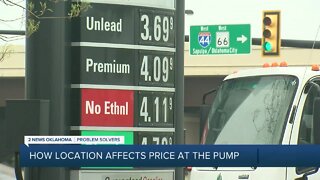 Gas price differences throughout Green Country