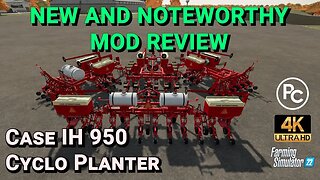 Case International 950 Cyclo Planter | Mod Review | Farming Simulator 22