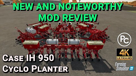 Case International 950 Cyclo Planter | Mod Review | Farming Simulator 22