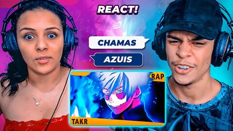 Rap do Dabi (Boku no Hero) - CHAMAS AZUIS | Takeru [Prod. 808 Ander] | [ React Rap Nerd ] 🔥