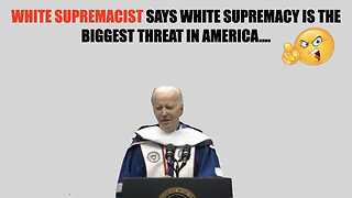 Biden The Delusional White Supremacist