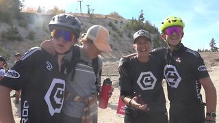 Riders give it their all at the mountain biking state championship at Bogus Basin