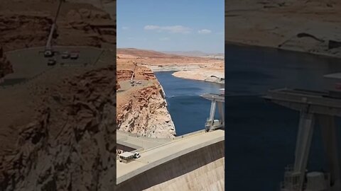 View of the Glen Canyon Dam