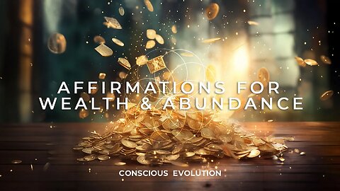 Attract Wealth While you Sleep | Affirmations For Wealth & Abundance | Ambient Music For Manifesting