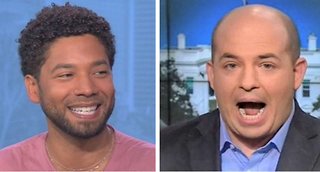 CNN hack Brian Stelter gets dragged for defending Jussie Smollett's fake hate crime