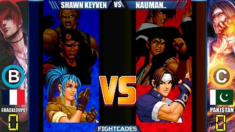 Kof 98 - 🇬🇵 Shawn Keyven VS 🇵🇰 Nauman.. 28/02/24