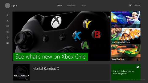 New Xbox One dashboard hands-on review