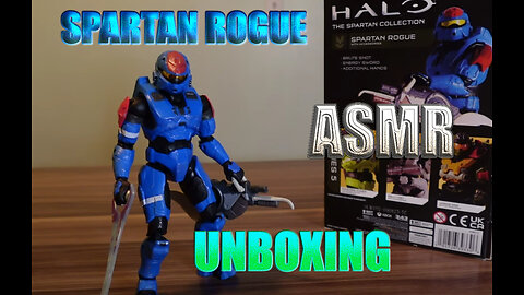 ASMR Unboxing: Halo Spartan Collection Spartan Rogue (Series 5)