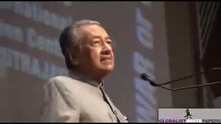 Former PM of Malaysia Spoke Accurately About the New World Order in 2015