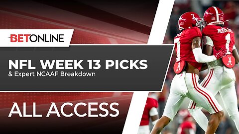 NFL Week 13 & College Football Conference Championships Expert Predictions | BetOnline All Access