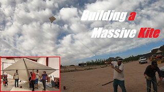 Building a massive kite (world record?)