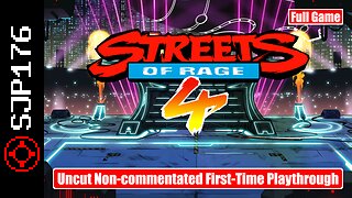 Streets of Rage 4—Full Game—Uncut Non-commentated First-Time Playthrough