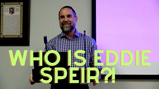 Who is Eddie Speir?!