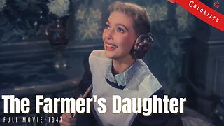 The Farmer's Daughter 1947 | Comedy Film | Colorized | Full Movie | Loretta Young, Joseph Cotten