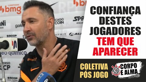 Teria comprometido o jogo com o Palmeiras e o Boca Junior - Coletiva após empate pela Copa do Brasil