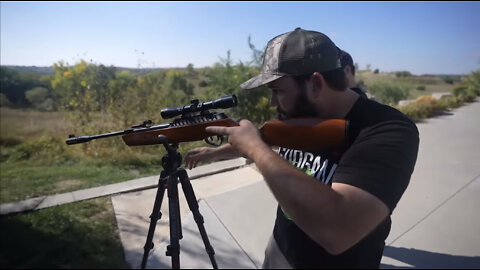 Walmart pellet gun BULLFROG hunt Challenge with Scope-Cam. (Catch, clean, cook)