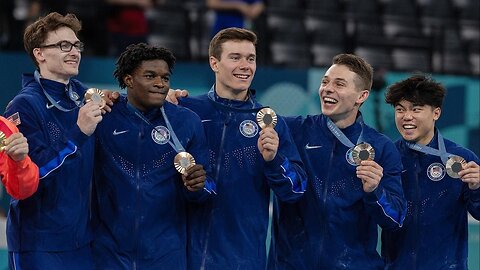 U.S. men's gymnastics wins first Olympic medal since 2008