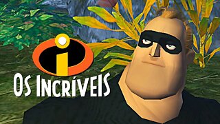 THE INCREDIBLES (PS2) #4 - Sr. Incrível vs. Omnidroid no vulcão! (Dublado em PT-BR)