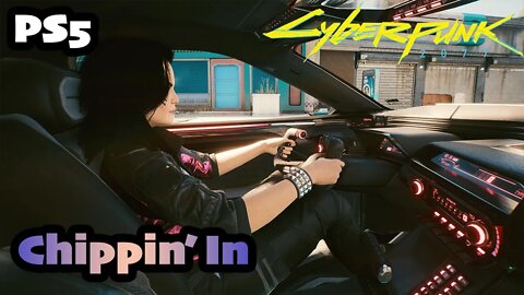 Cyberpunk 2077 | Part (43) Chipping in Rouge JohnnyNight City [PS5 1.5 Female V CORPO]