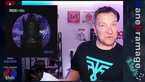 Freeze the Fall "Thrones" 🇨🇦 CD EP & Merch Unboxing by DaneBramage Rocks!